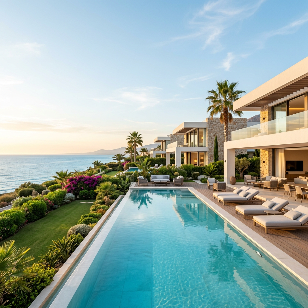 Villa mediterránea en la costa de Almería